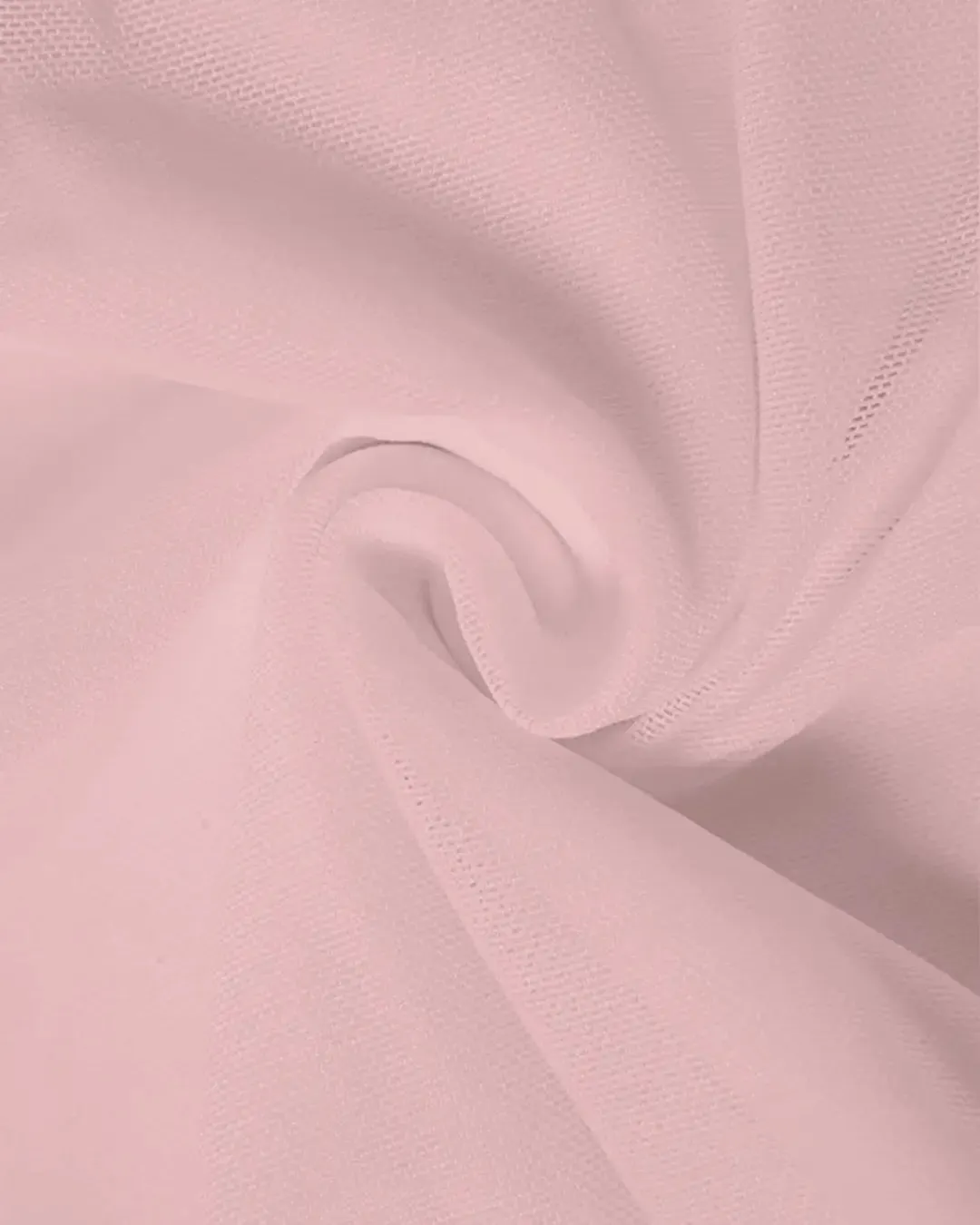 Asymmetrical Cold Shoulder Ruffle Trim Ruched Tube Top In Light Pink - Image 3