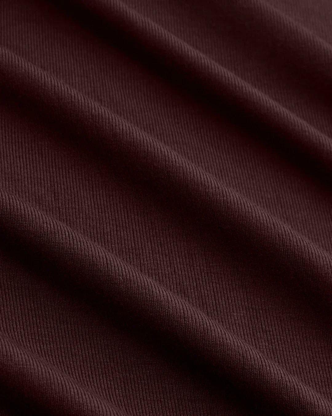 Asymmetrical Neck Long Sleeve Ruched Maxi Dress in Chocolate Fondae - Image 4