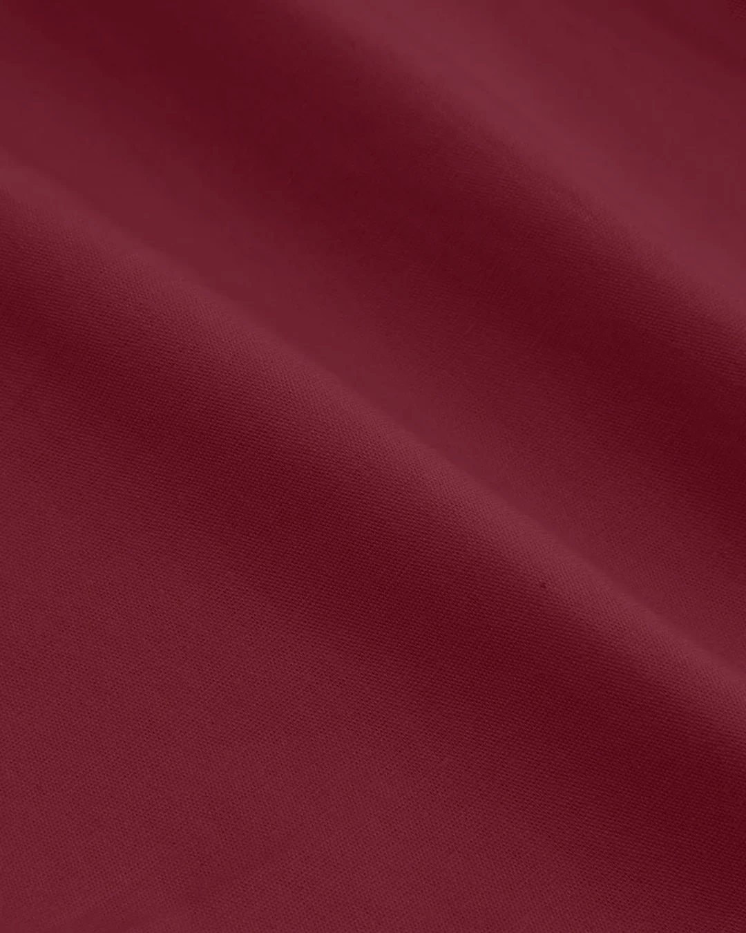 Asymmetrical Tie Waist Polo Shirt in Cherry - Image 4