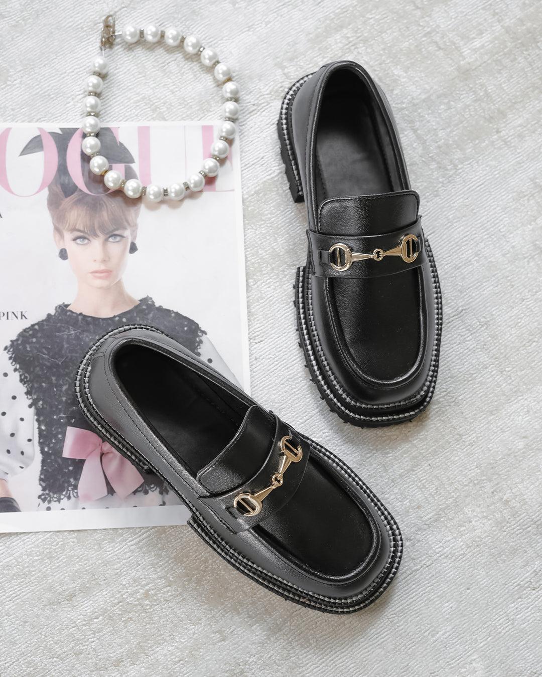 Back To School Accessory Detail Chunky Sole Shoe Footwear - Image 3