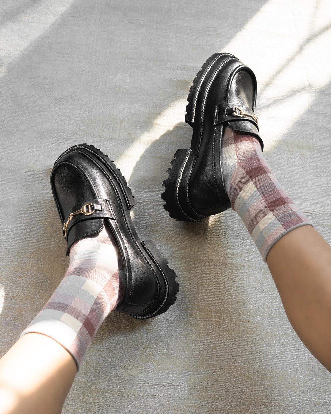 Back To School Accessory Detail Chunky Sole Shoe Footwear - Image 4