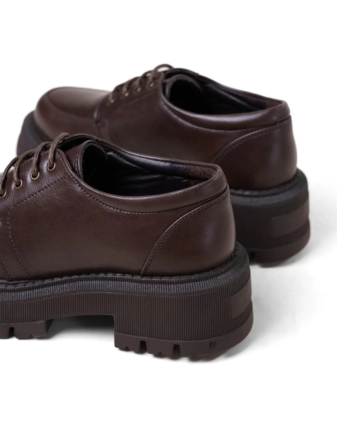 Back To School Trending Brown Oxfords - Image 5