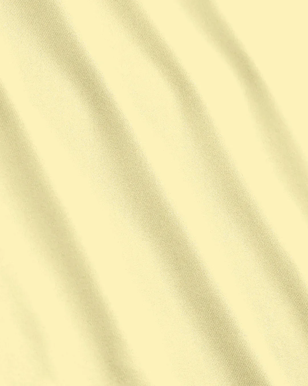 Basic Round Neck Short Sleeve Slim Fit French Vanilla Top - Image 3