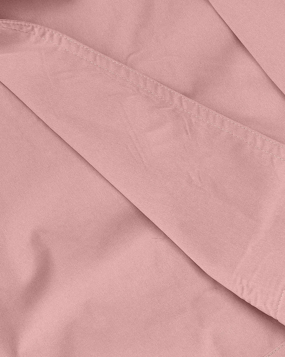 Belted Lapel Collar Cropped Waistcoat in Pink - Image 3