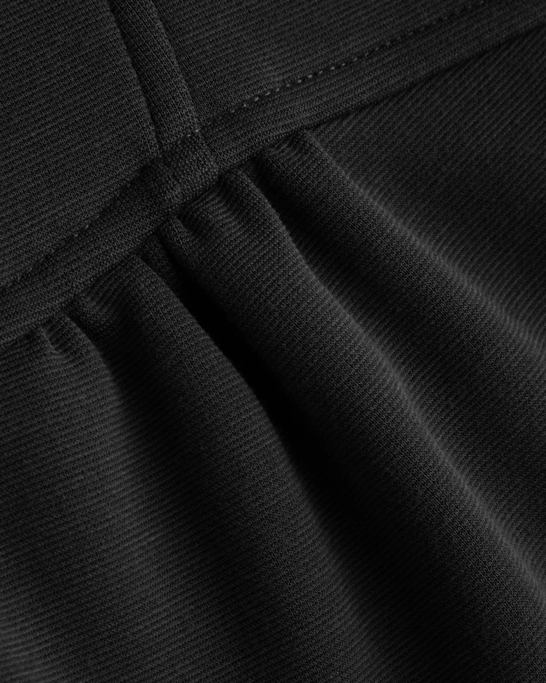 Black Zip-Up Corset Hoodie - Image 3