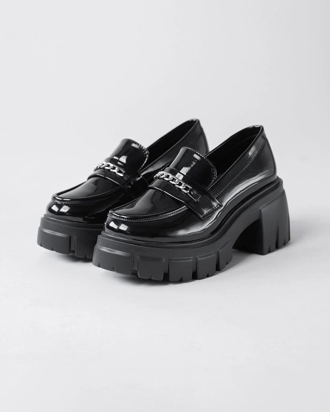 Blackpink Like Vibe Black Chunky Oxford - Image 5