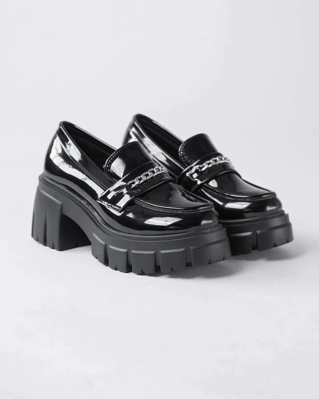 Blackpink Like Vibe Black Chunky Oxford - Image 6