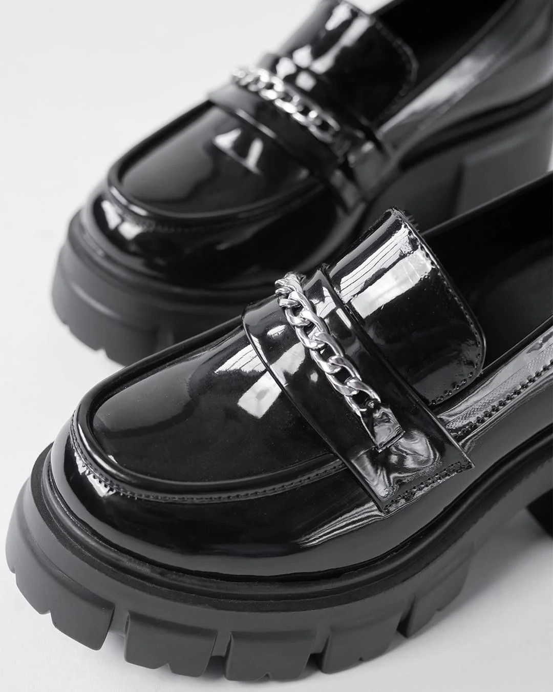 Blackpink Like Vibe Black Chunky Oxford - Image 7