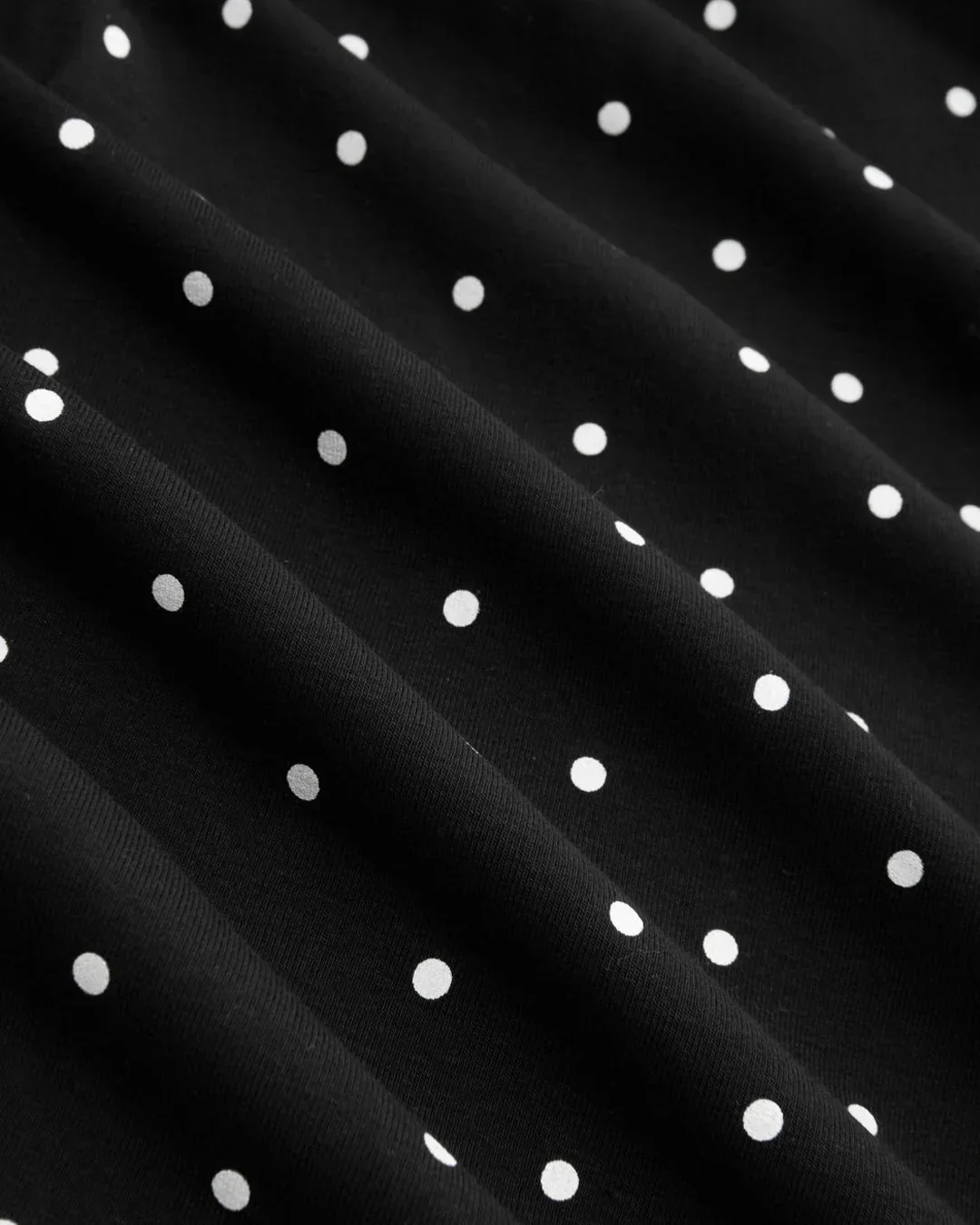 Boat Neck Polka Dot Bowknot Midi Dress - Image 3