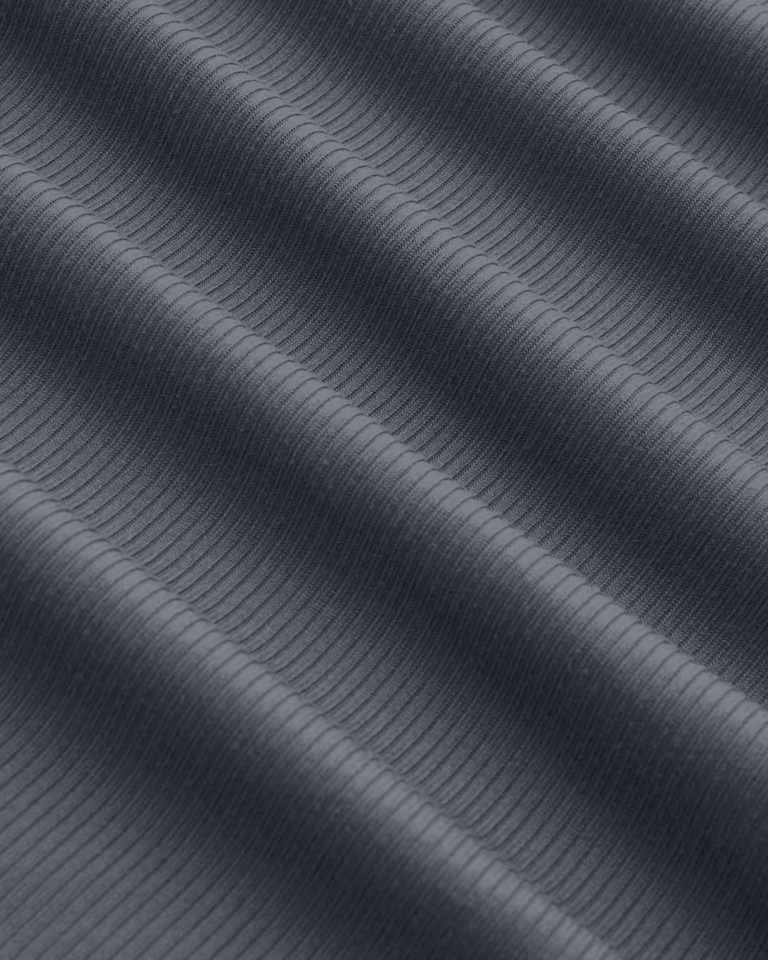 Boat Neck Solid Ruched Long Sleeve Top in Dark Grey - Image 3