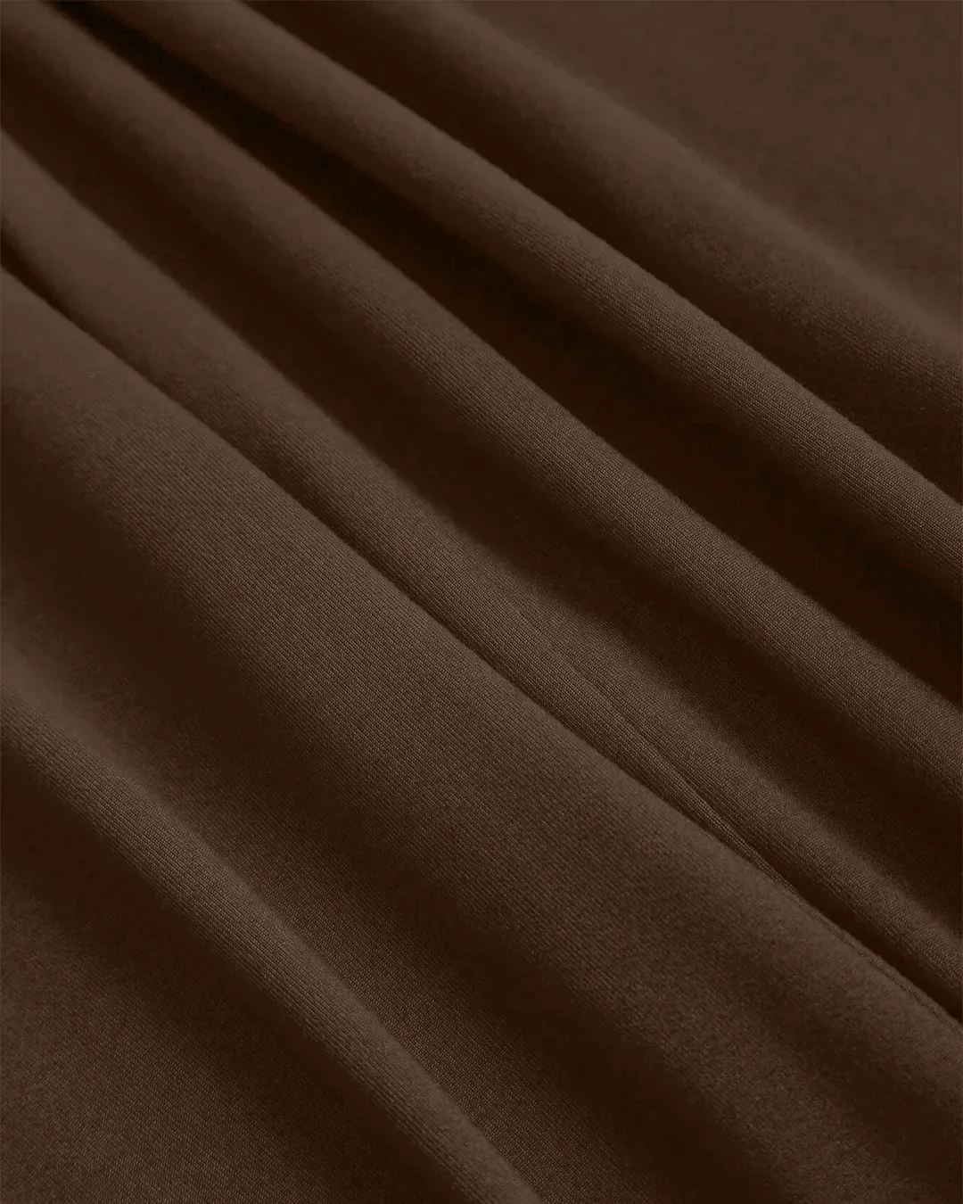 Brown Halter Cowl Neck Wide Leg Jumpsuit - Image 3