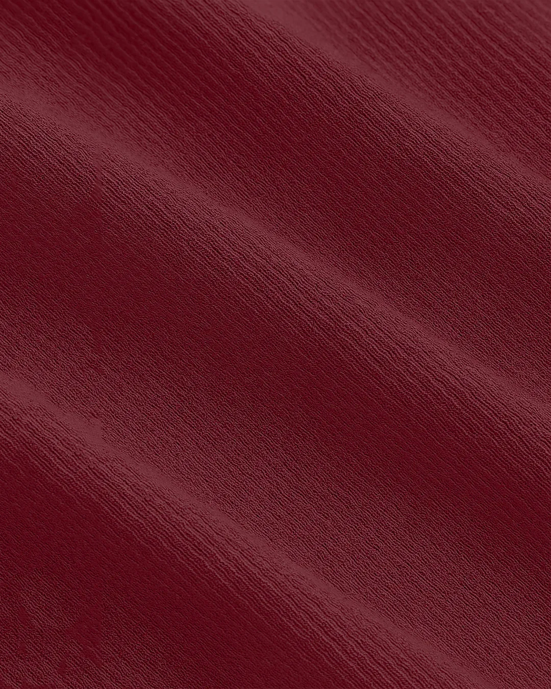 Casual Slim Fit Maroon and White Tee with Contrast Hem - Image 3