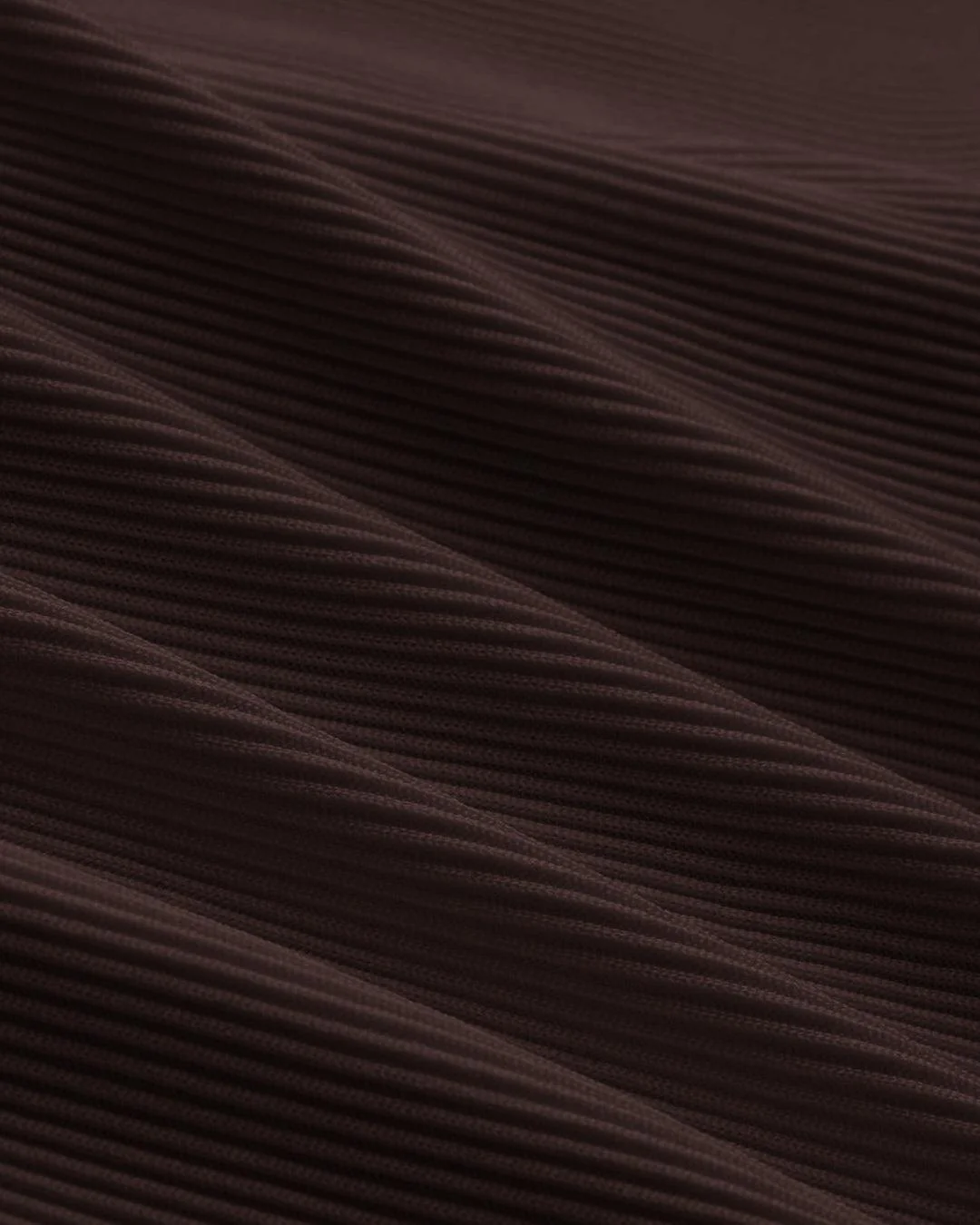 Collared V Neck Long Sleeve Button Front Top in Brown - Image 4