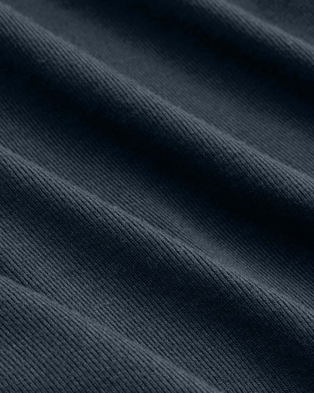 Collar Ruched Cinched Waist Mid-length Sleeve Top in Navy Blue - Image 4