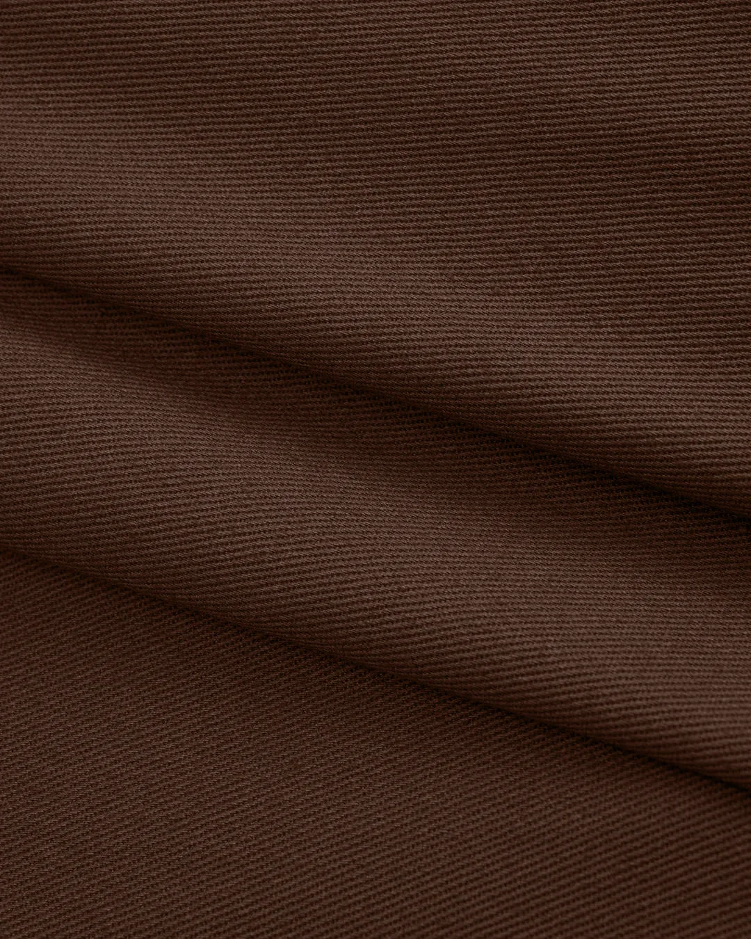 Collared Button Front Crop Shirt in Chocolate Fondae - Image 3