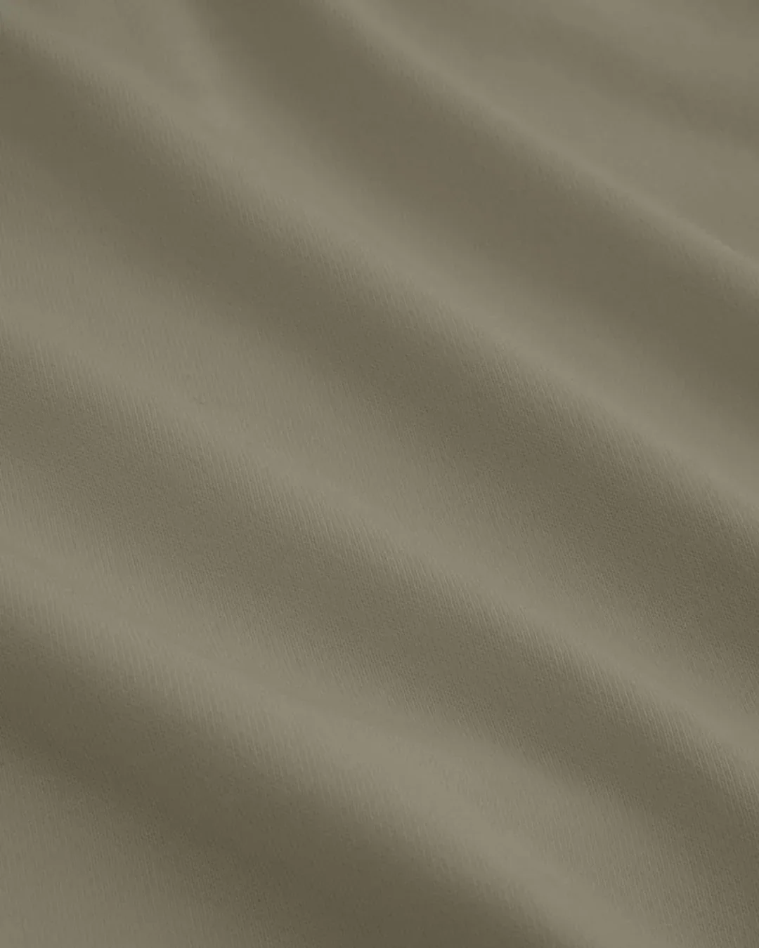 Collared Ruched Polo Long Sleeve Top with Asymmetric Hem in Olive - Image 3