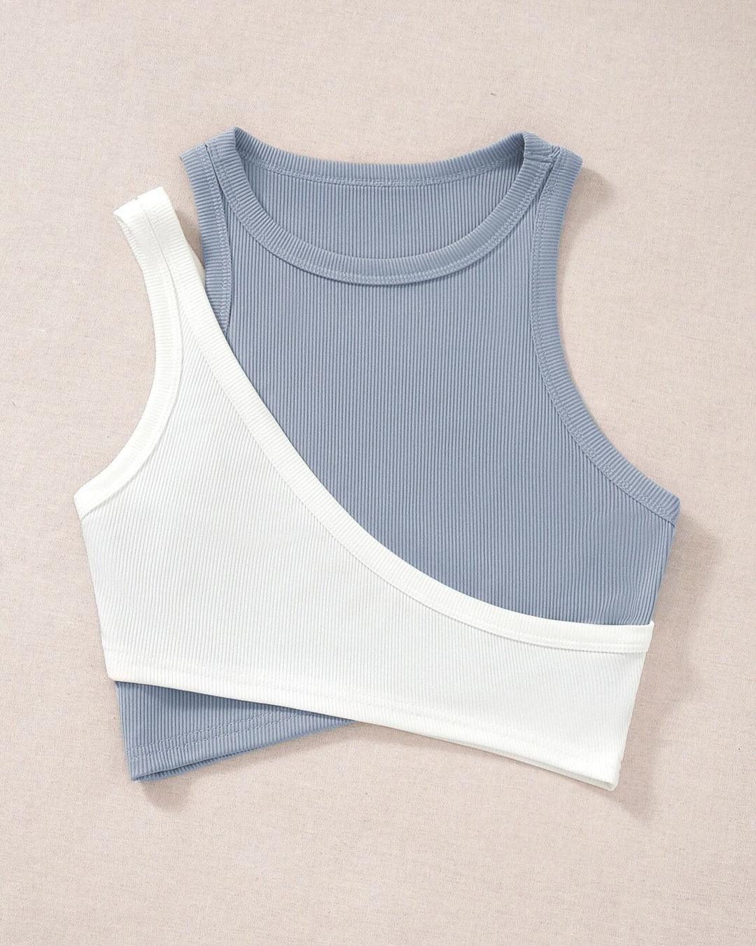 Color Block Knit Top - Image 3