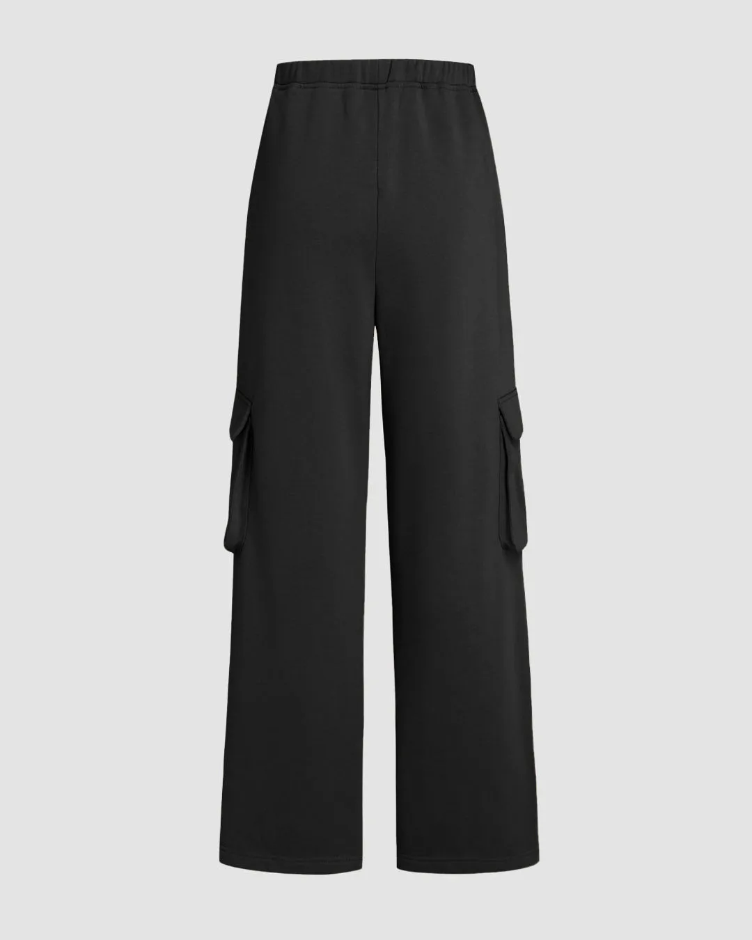 Combo : Cool Girl Aesthetics Double Pocket Trousers In Green & Black - Image 5