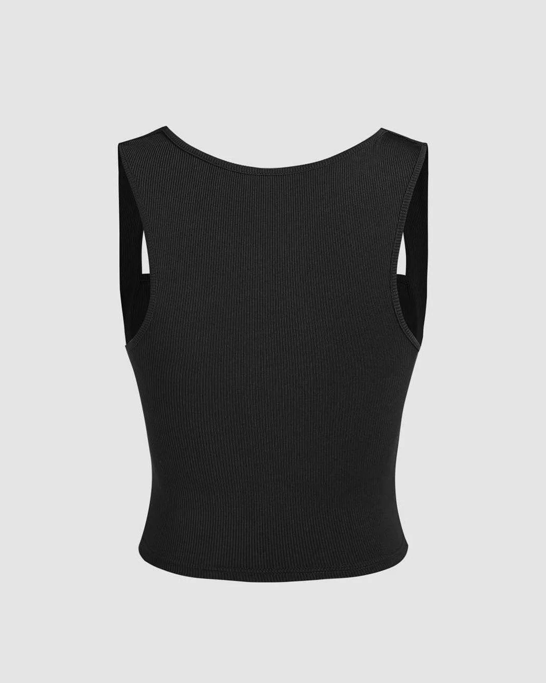 Combo Of Basic Solid Color Ruched Top In Knit - Image 3