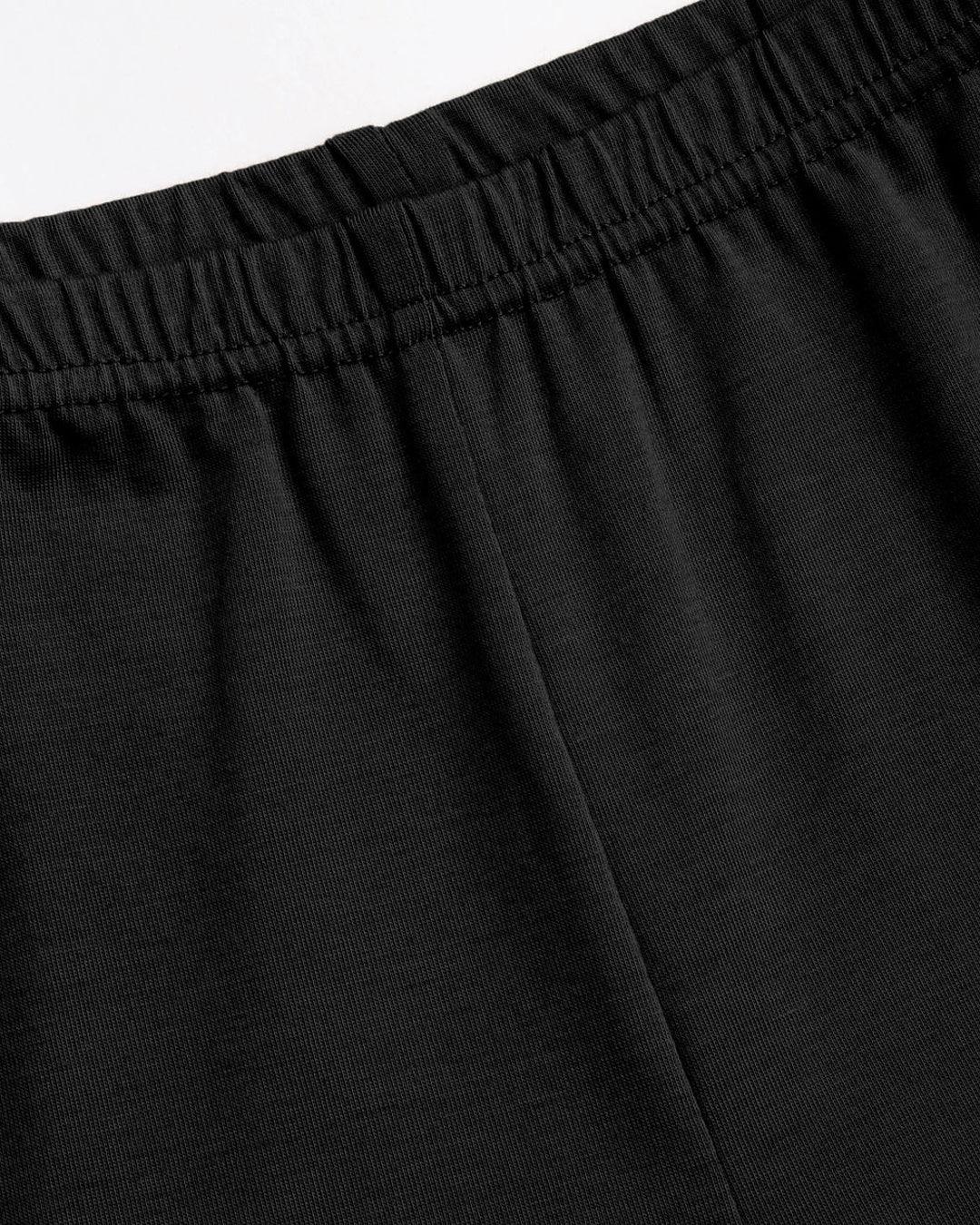 Combo of Two : High-Rise Flared Leg Trousers In Black and Brown - Image 4
