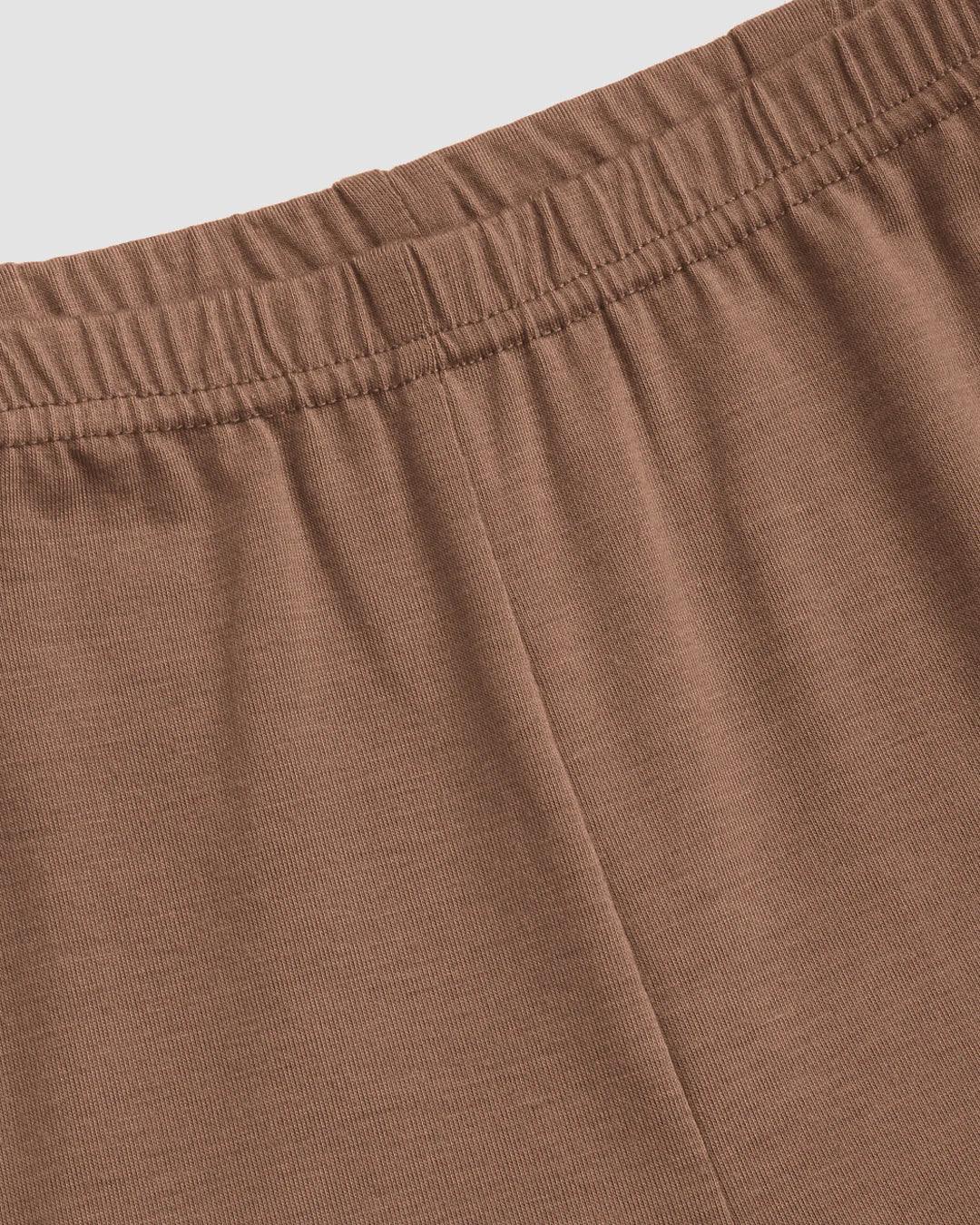 Combo of Two : High-Rise Flared Leg Trousers In Black and Brown - Image 5