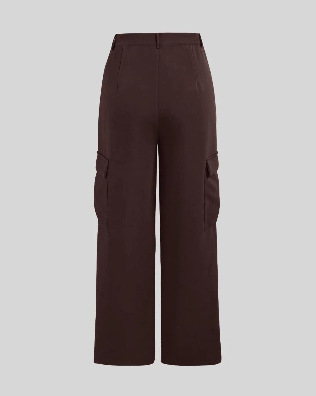Combo: Trending Women's Cargo Pants With Pockets In Brown & Black - Image 5