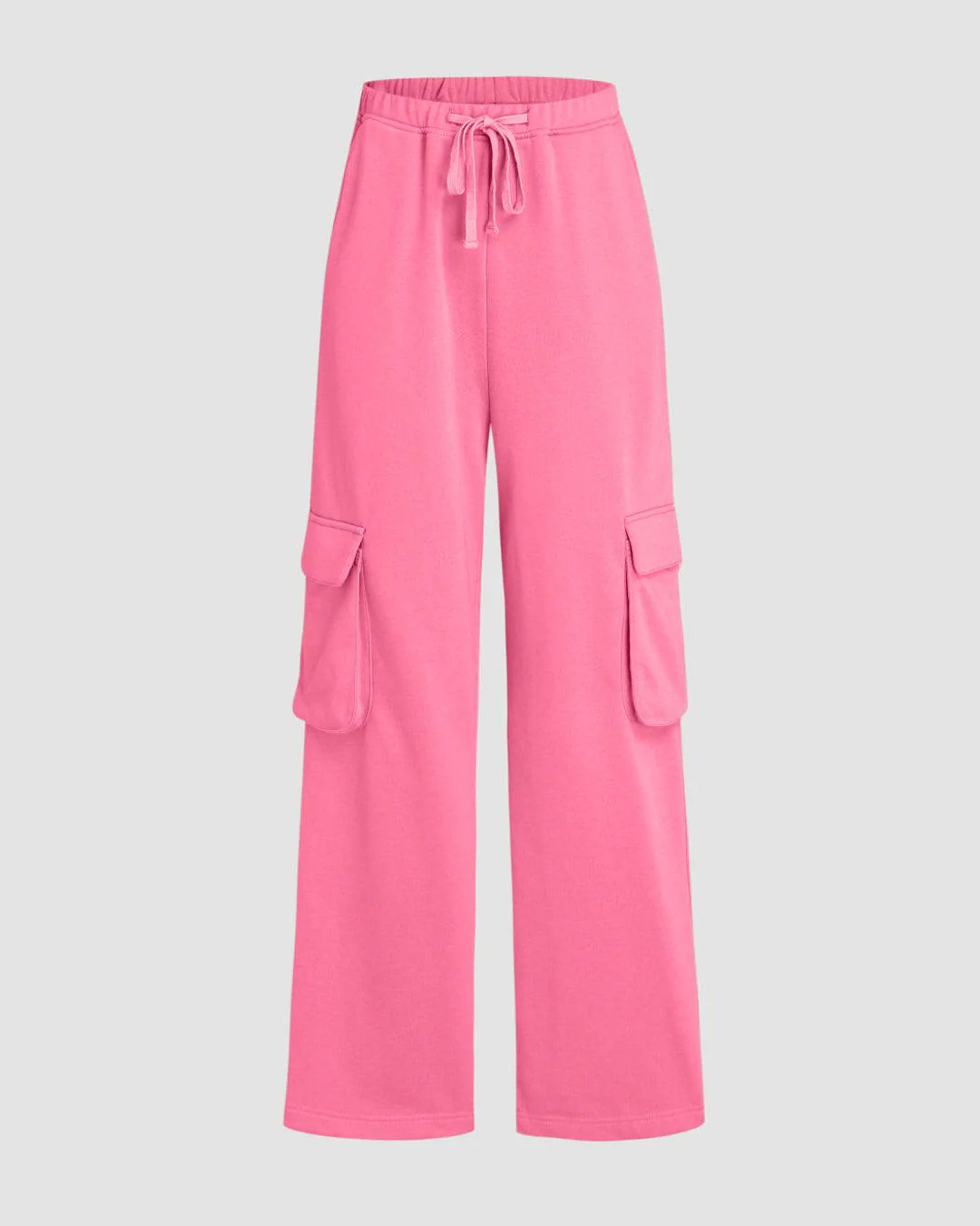 Cool Girl Aesthetics Double Pocket Trouser Pink