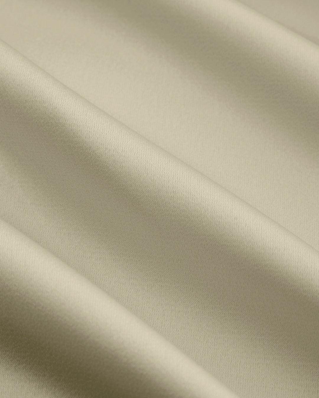 Cowl Neck Ruffle Satin Maxi Dress In Light Gold - Image 3