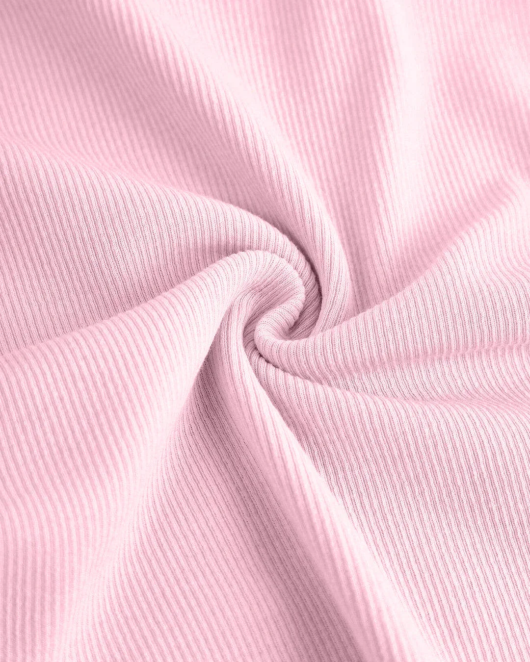 Casual Cowl Neck Ruched Side Tie Long Sleeve Top in Light Pink - Image 4