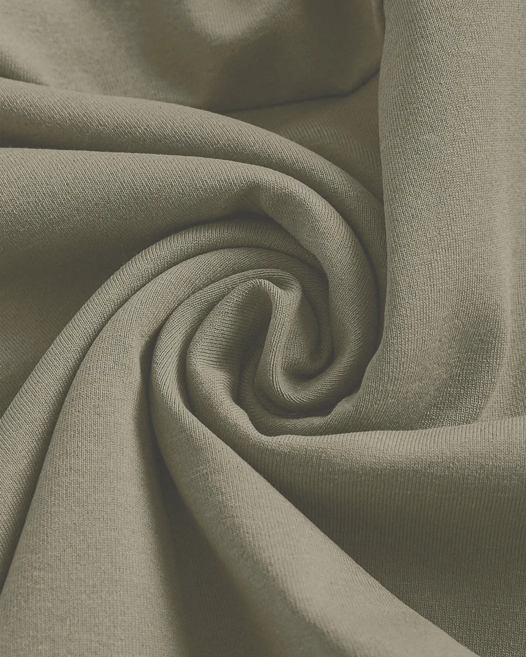 Draped Collar Double Layer Ruffle Halter Neck Ruched Dress In Olive Green - Image 3