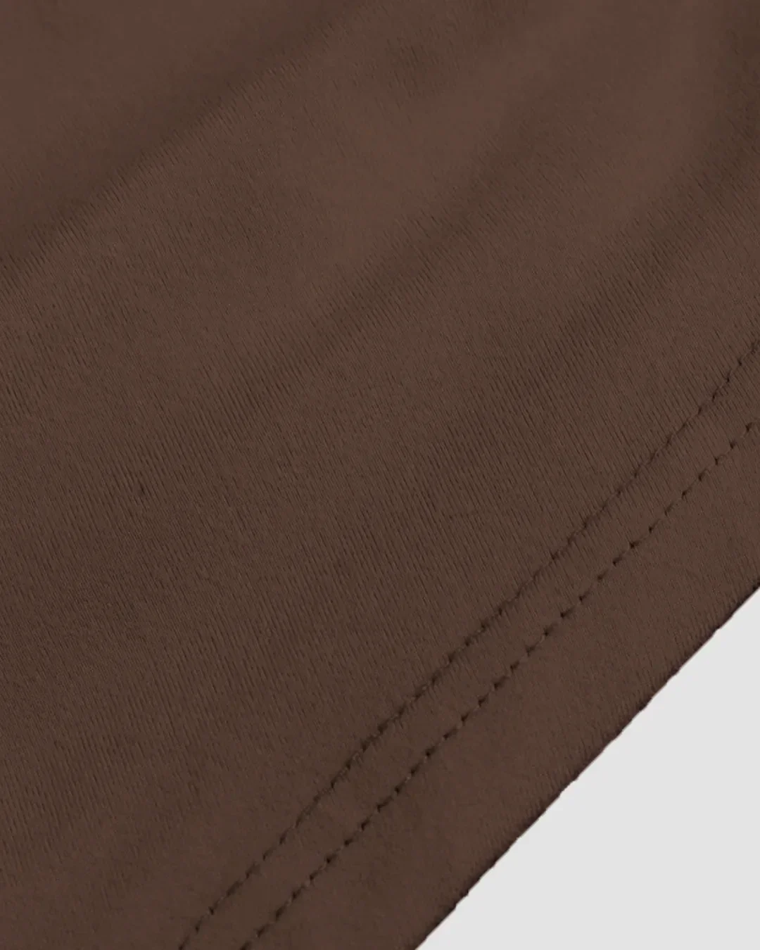 Draped Cowl Halter Neck Top in Xpresso - Image 3