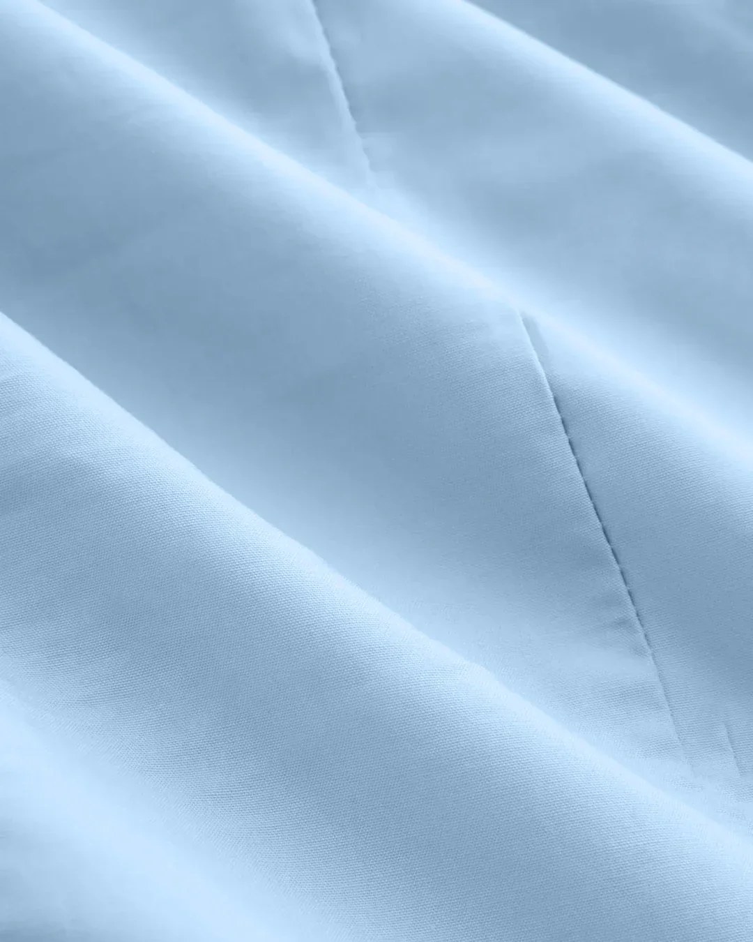 Draped Cowl Neck Sleeveless Top in Sky Blue - Image 3