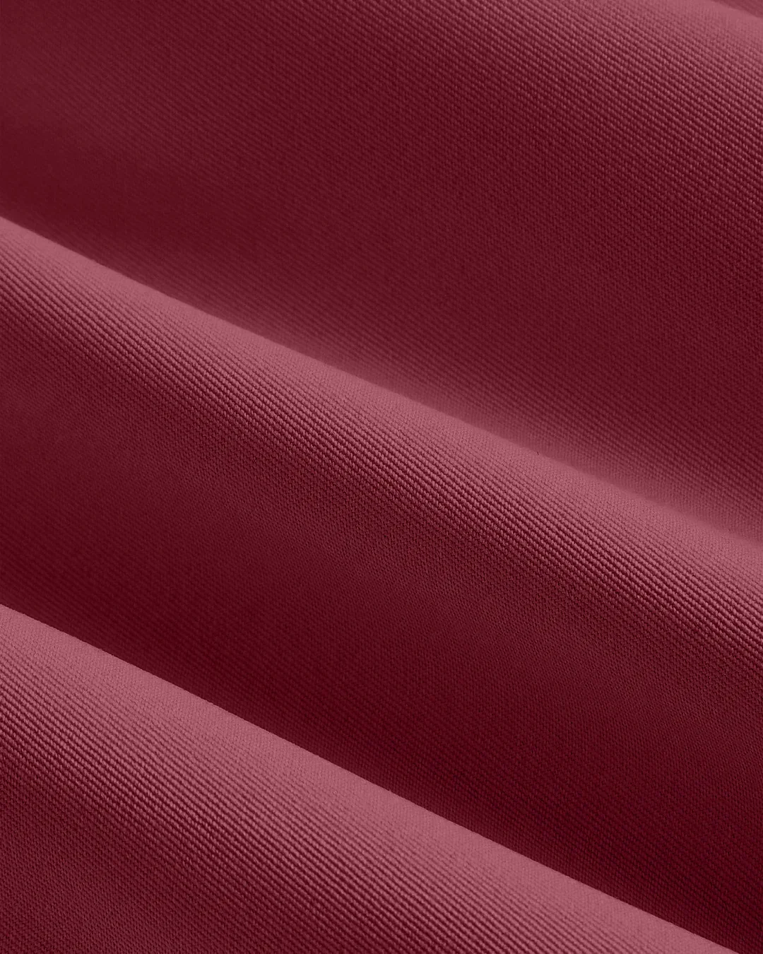 Draped Neck Belted A-Line Sleeveless Midi Dress in Burgundy - Image 3
