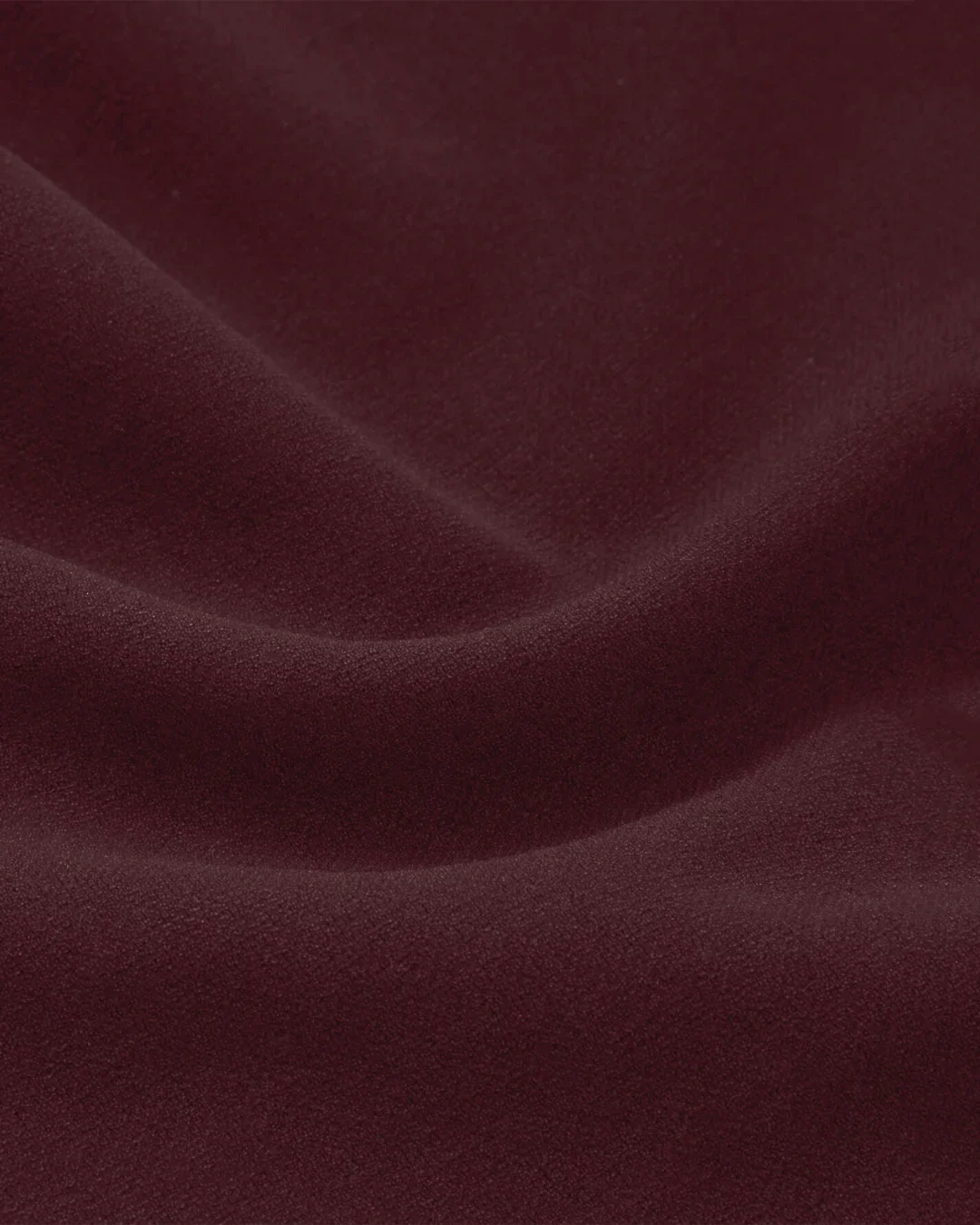 Draped One Shoulder Asymmetrical Top in Maroon - Image 5