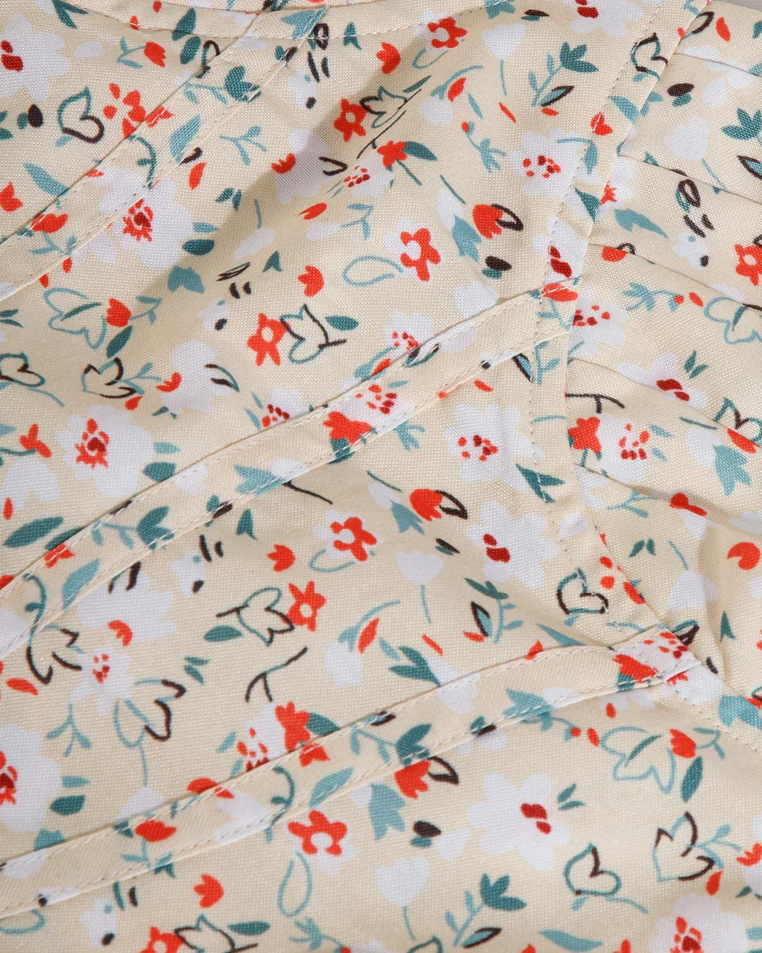 Floral Print Spaghetti Strap Cami Top - Image 3