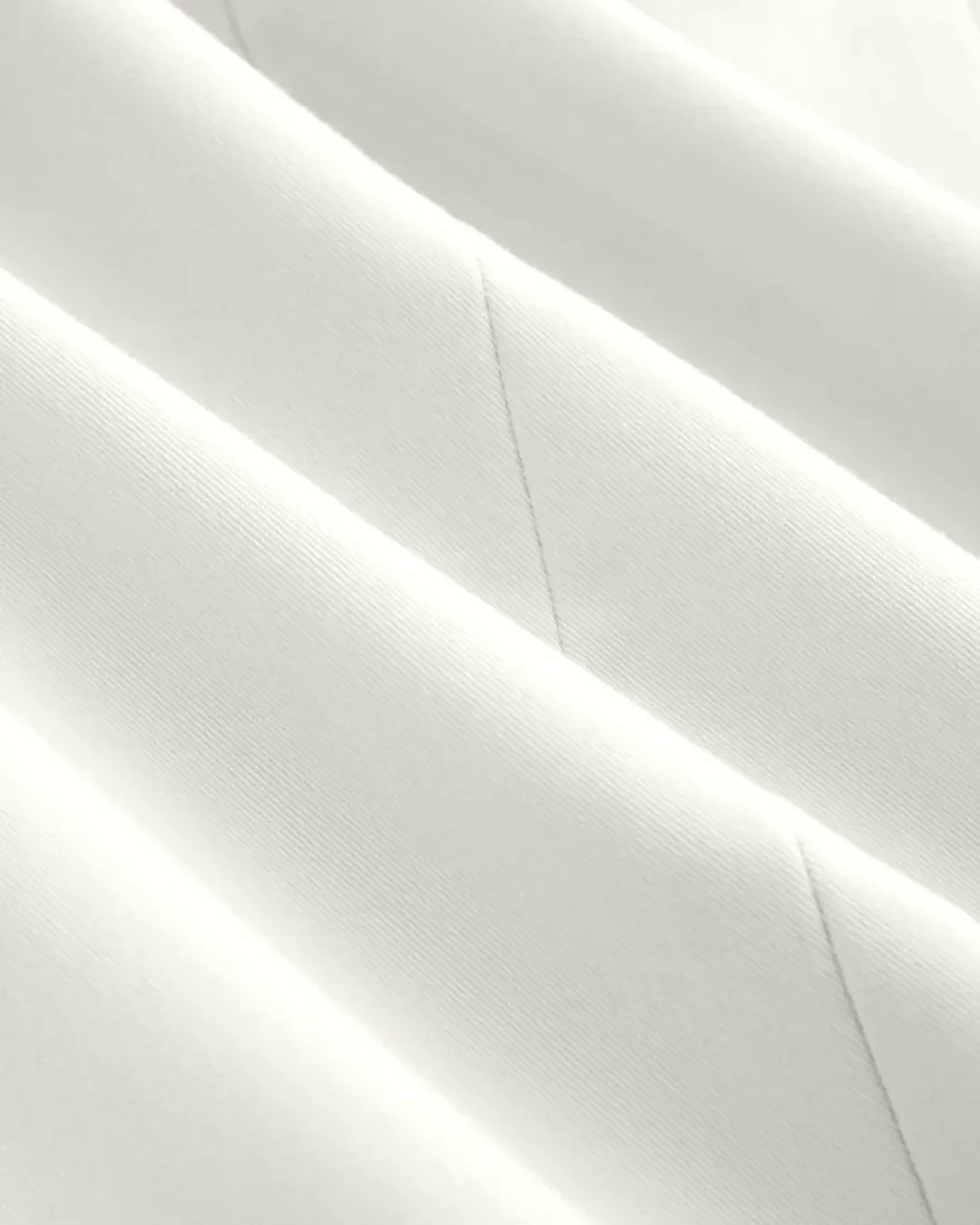 Front Button Slit Top with Spaghetti Straps in Milky White - Image 4
