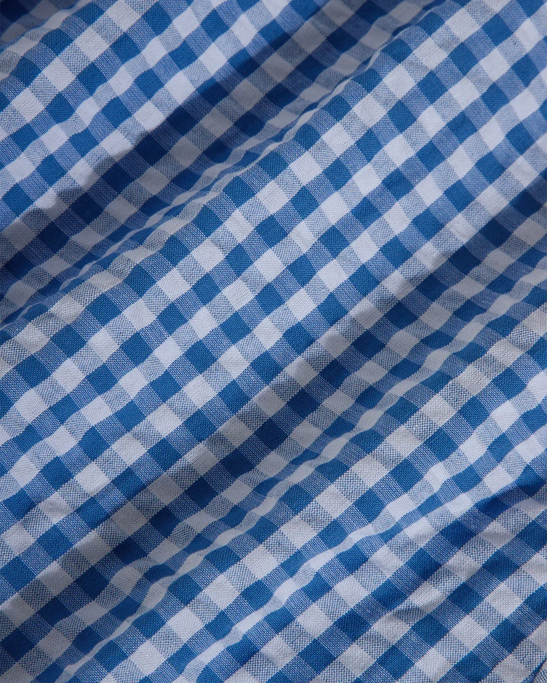 Gingham Sleeveless Fitted Waist Tiered Mini Dress - Image 3
