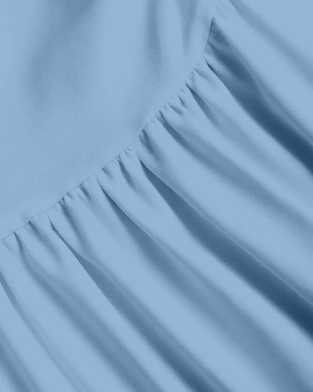 Halter Neck Maxi Dress in Powder Blue - Image 3