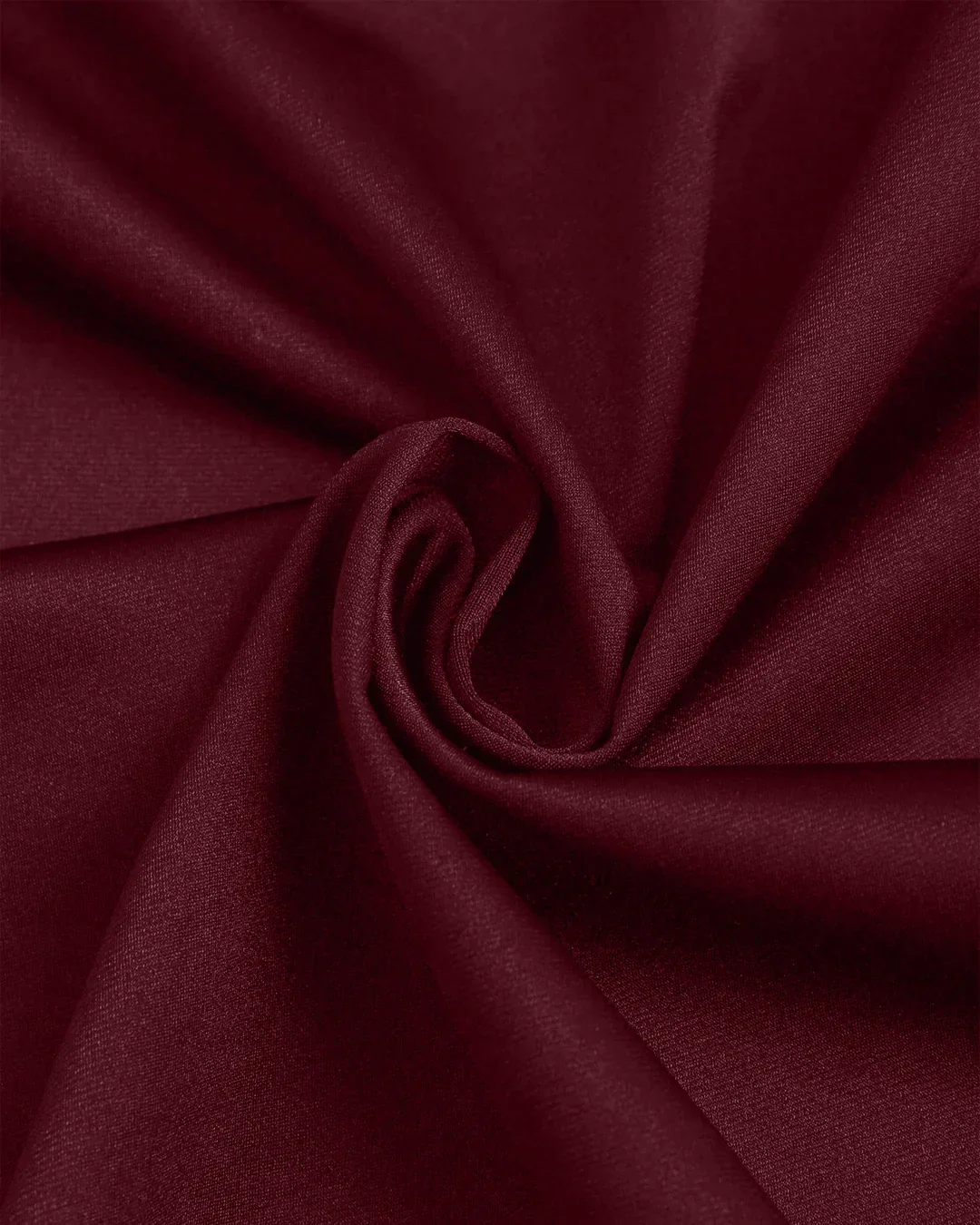 Halter Neck Slim-Fit Straight Hem Solid Sleeveless Crop Top in Maroon - Image 3