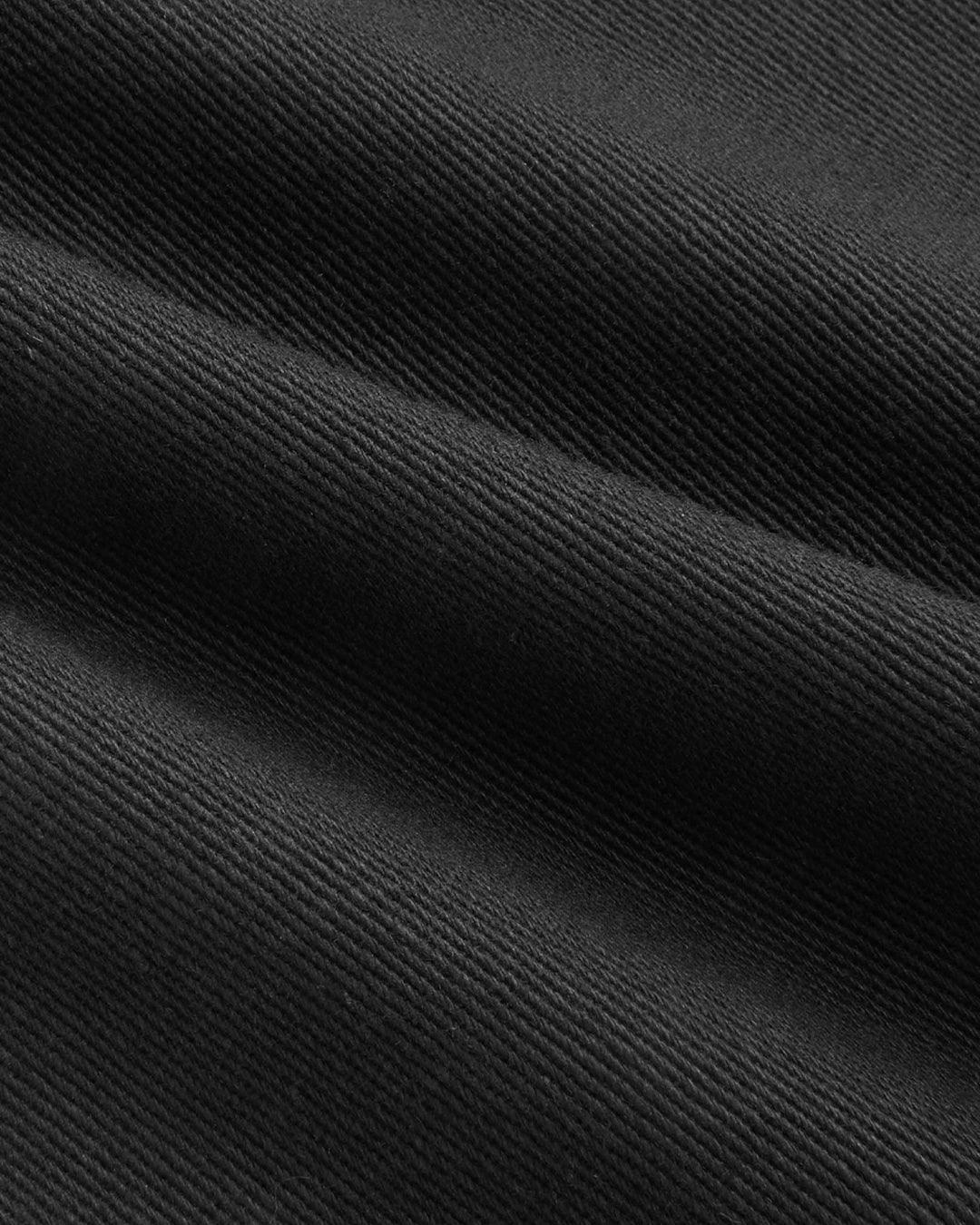 High Rise Solid Shorts In Black - Image 3