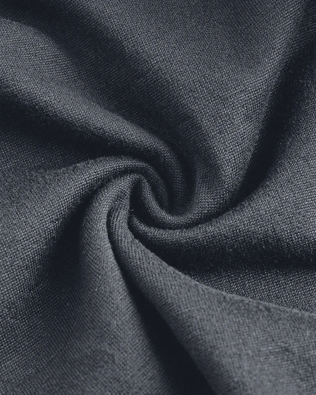High-Waist Pleated Mini Skirt in Dark Grey - Image 3