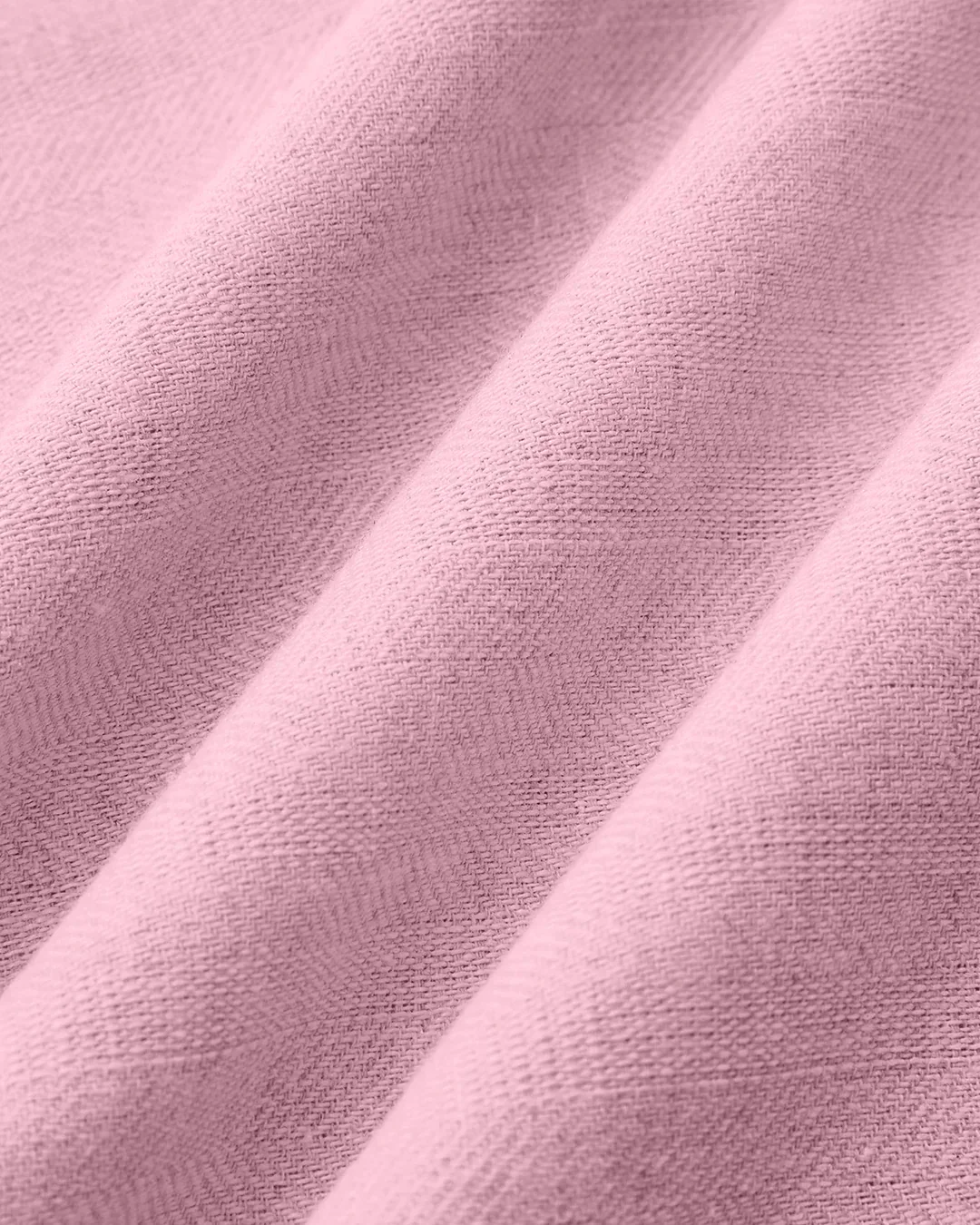 High-Waist Wide Leg Pleated Trousers in Pink - Image 3
