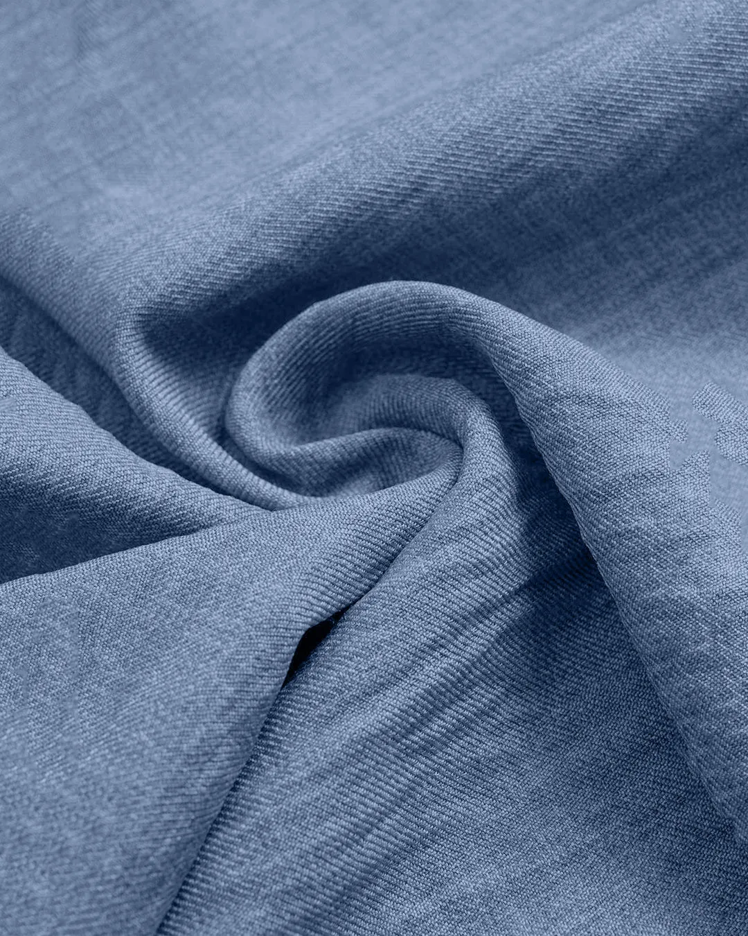 High-Waist Wide-Leg Trousers in French Blue - Image 4