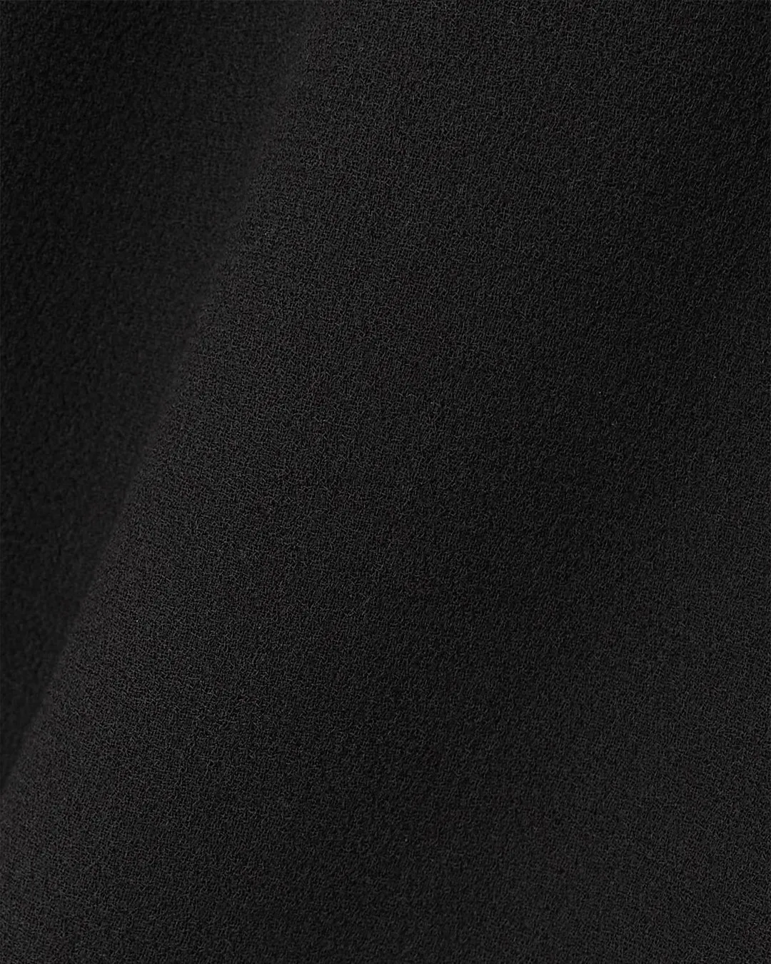 High Waisted Solid Split Thigh Skirt In Black - Image 4