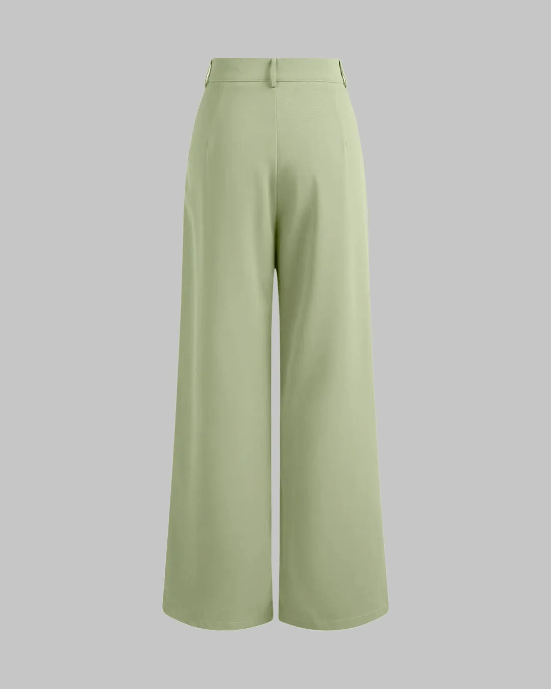 Korean Style Baggy Trouser in Pastel Green - Image 2