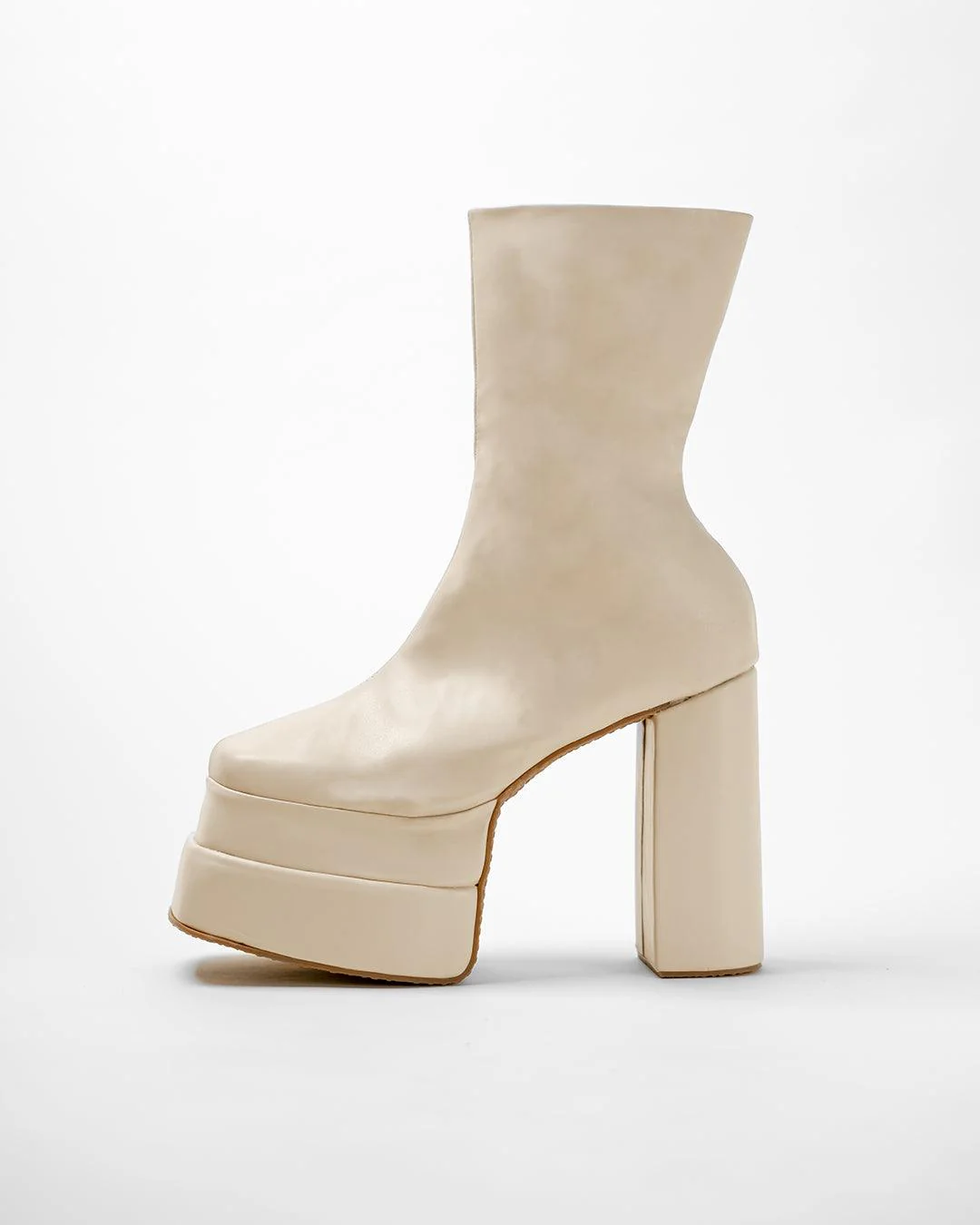 Littlebox Aevitas Platform Boots Offwhite - Image 2