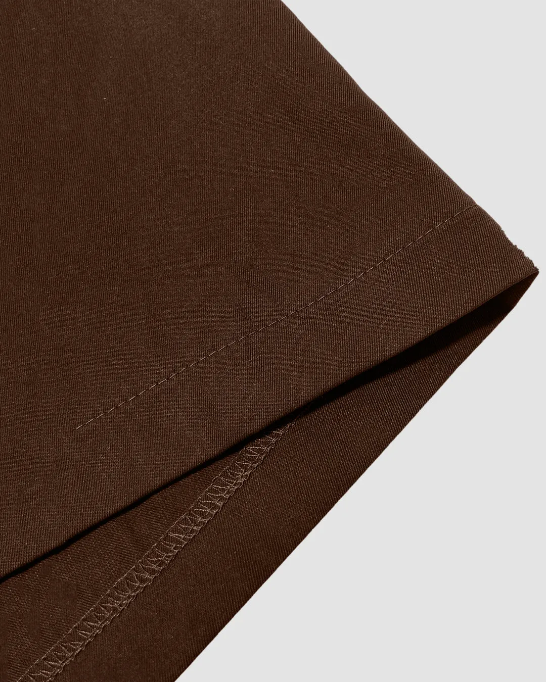 Long Sleeve Top and Dark Brown Straight Leg Pants Two Piece Set - Image 4