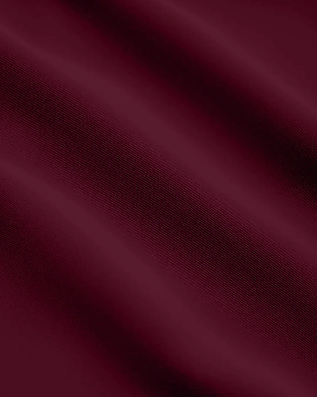 Maroon Draped V-Neck Full Sleeve Top - Image 3