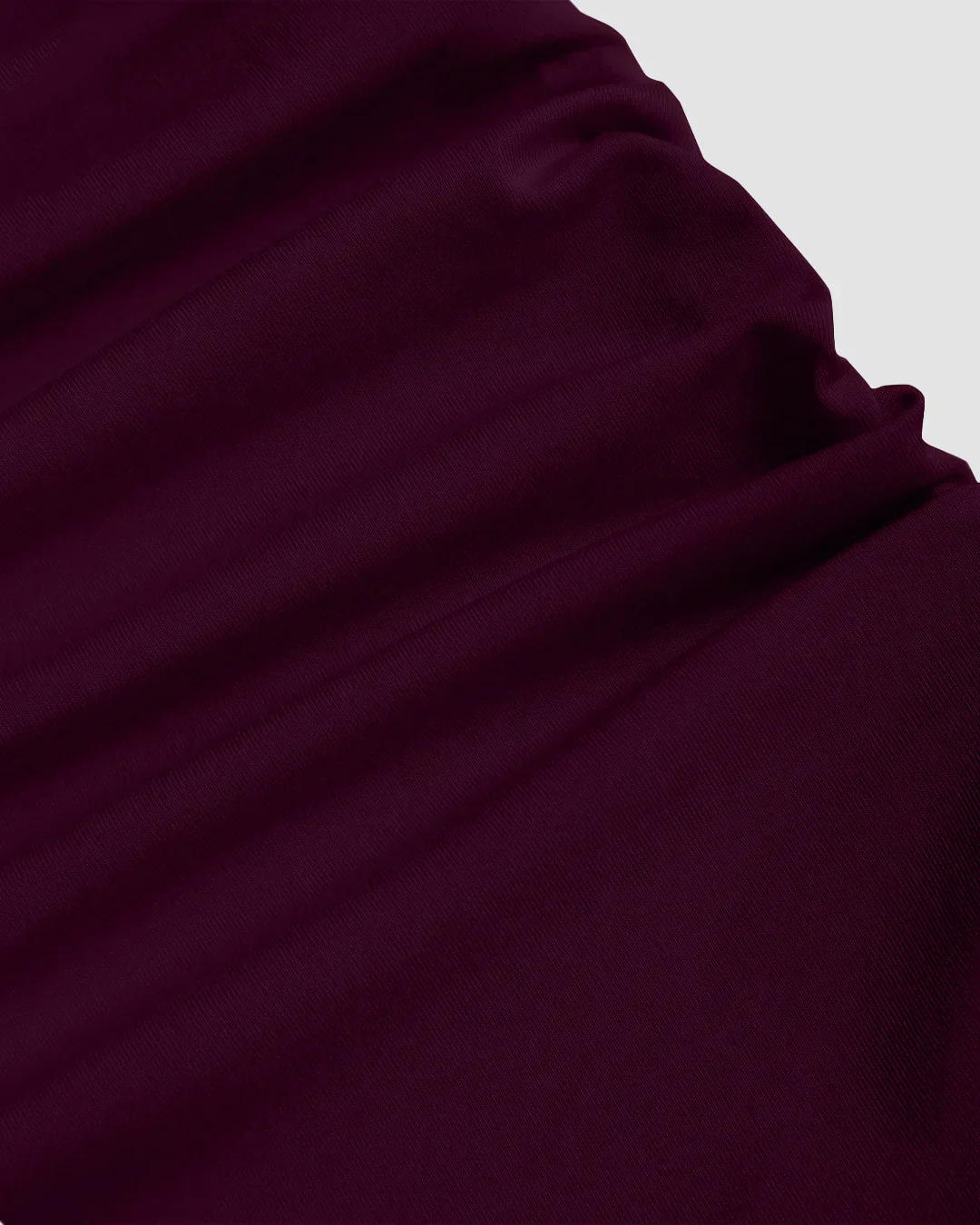 Maroon Flared Pleated Low-Neck Halter Tie Maxi Dress - Image 3