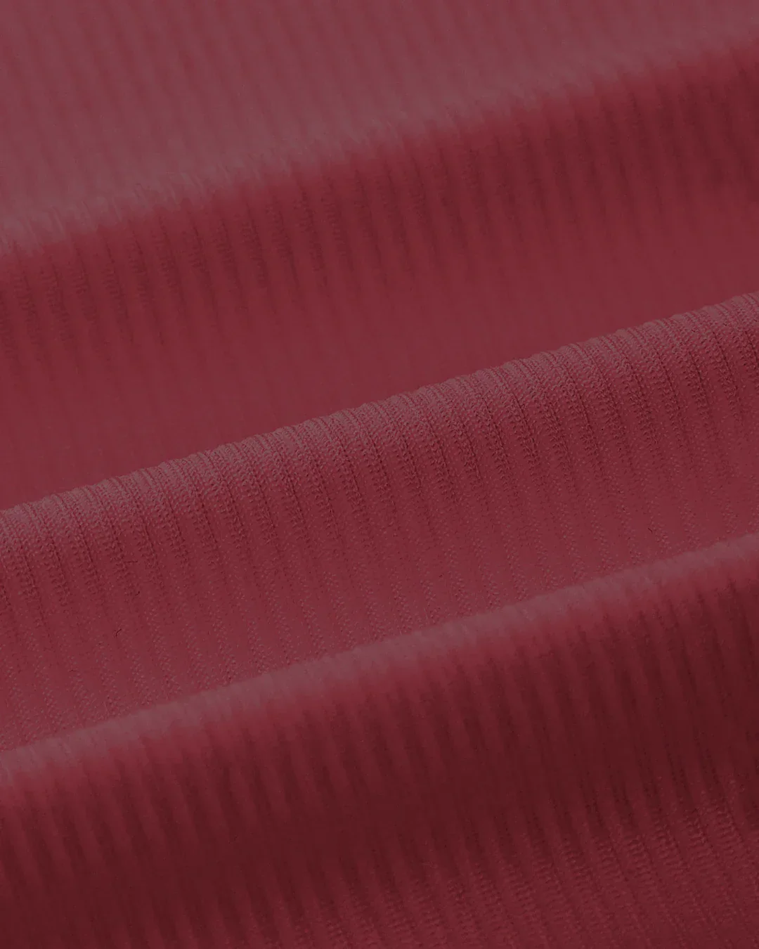 Maroon Ribbed Button-Down Sleeveless Top - Image 3